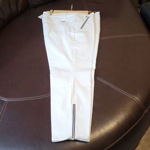 WHBM White Jeans